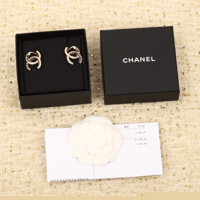 Ch*el earrings